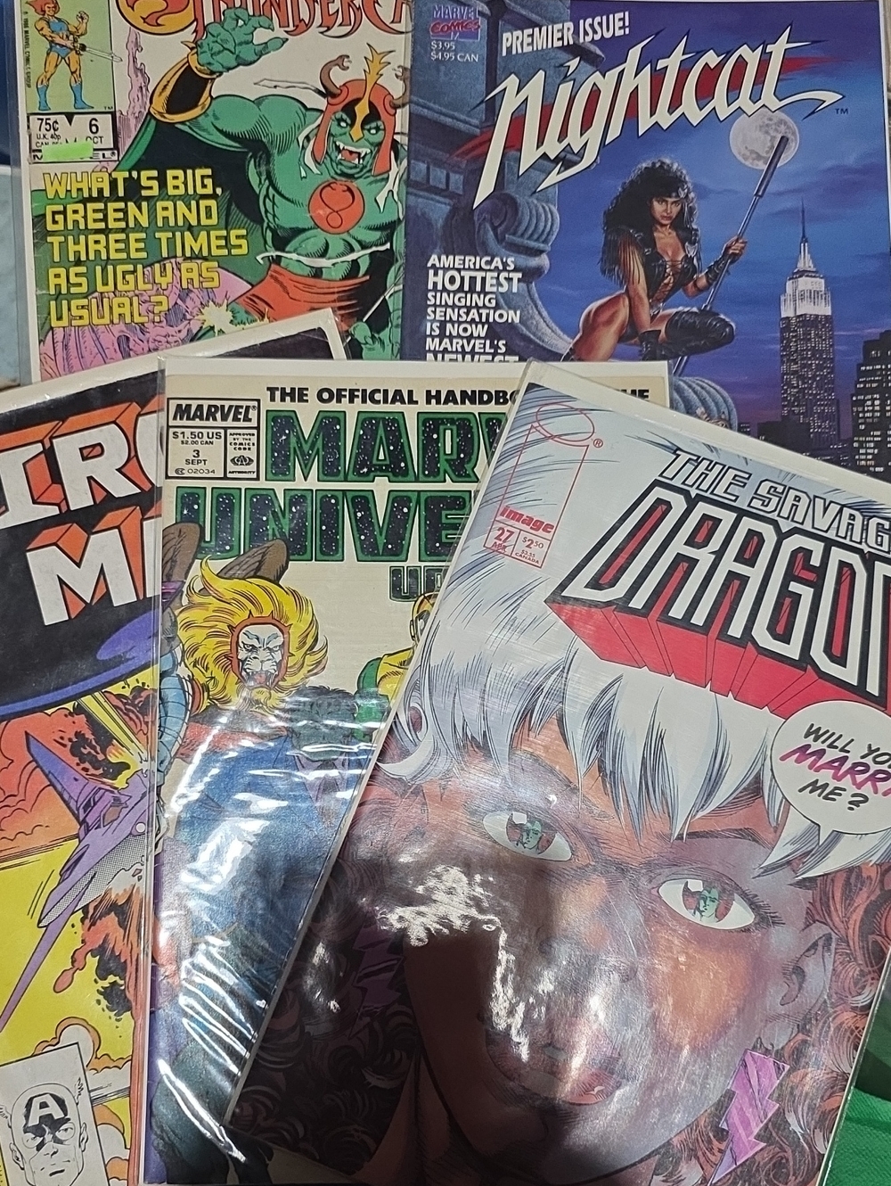Vintage 80s & 90s Comic Book Lot of 5